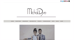 Desktop Screenshot of michaldye.com